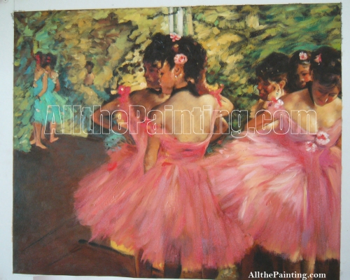 ballet painting degas 1 - Oil painting reproduction