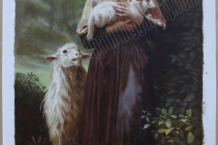 The newborn lamb - oil painting reproduction