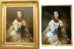 portrait of madame rimsky korsakov franz xaver winterhalter - Oil painting reproduction