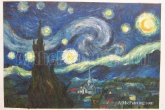 starry night vincent van gogh - Oil painting reproduction