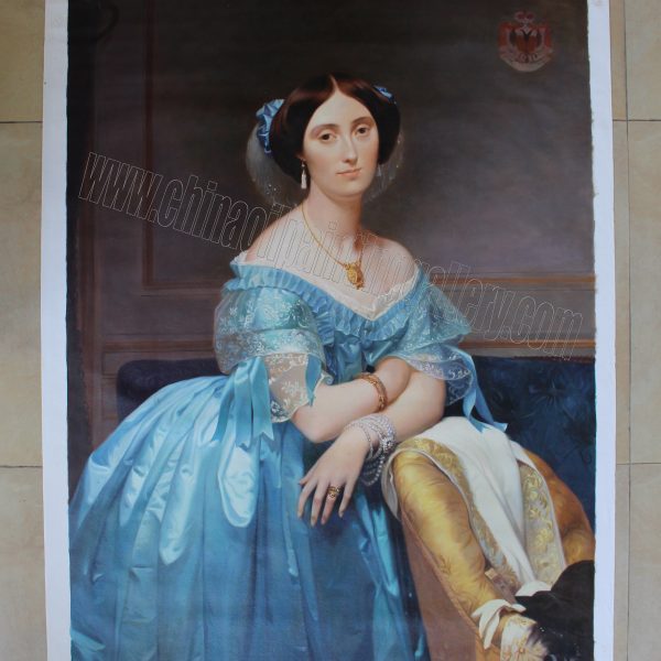 Princesse albert de broglie - oil painting reproduction