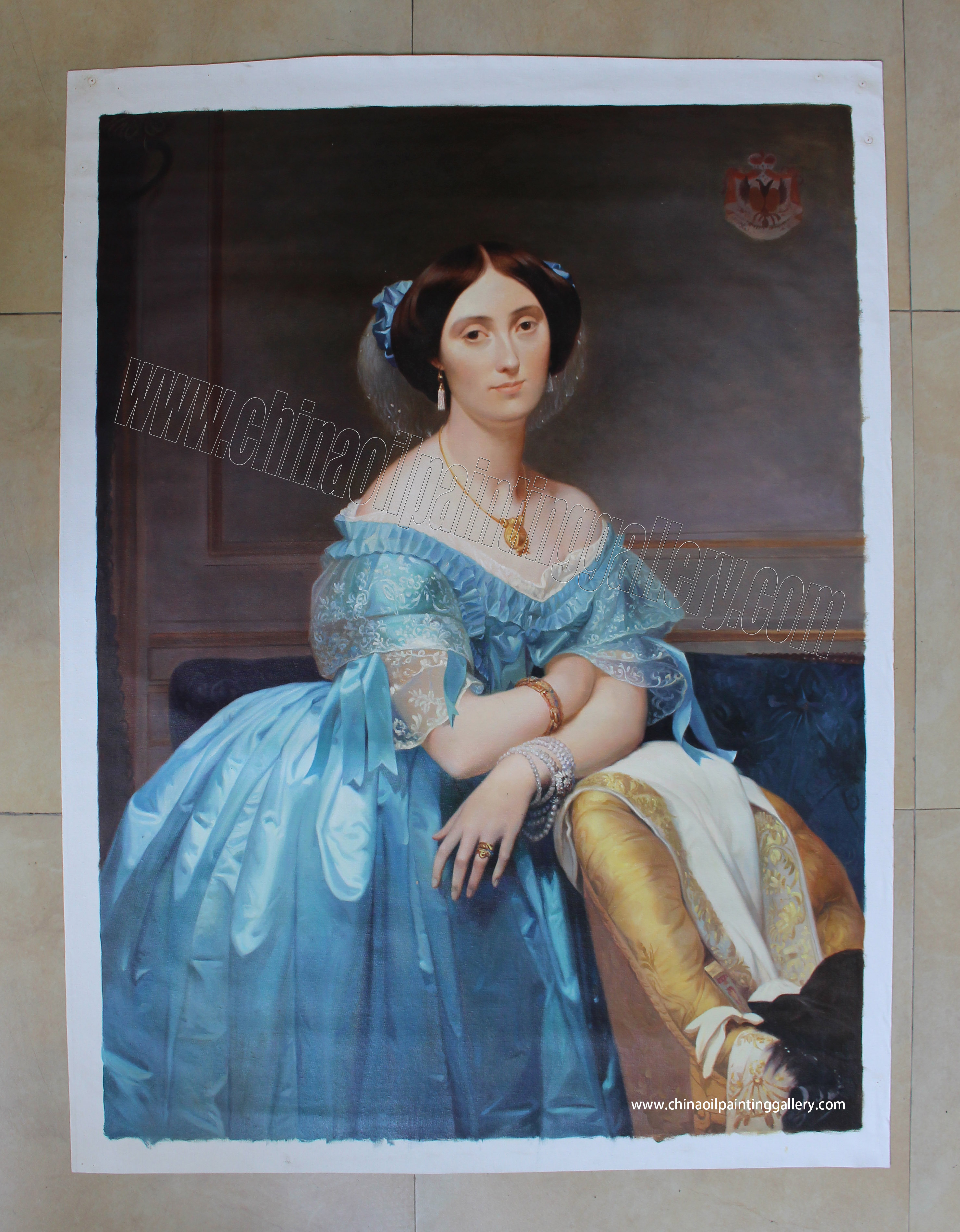 Princesse albert de broglie - oil painting reproduction